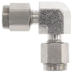 Brennan Industries N2500-10-10-Ss Elbow, Ss, Comp. 5/8 In, Comp. 7/8 In