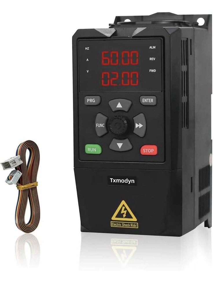 VFD 2.2KW 3HP 200-240V Inverter 1 Phase Input 3 Phase 0-400HZ Output 9A Variable
