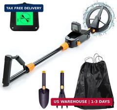 Metal Detector for Kids, Lightweight & Waterproof with 7.5 Inch Search Coil, Int