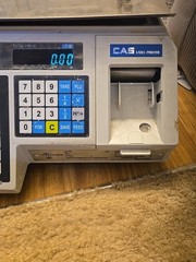 CAS UL Model LP-1000 Scale .2 Lb to 30 Lb Pre-Owned Powers On & Weighs
