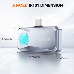 ANCEL IR101 256×192 Pixels Thermal Imaging Camera for Android USB Type-C 2024
