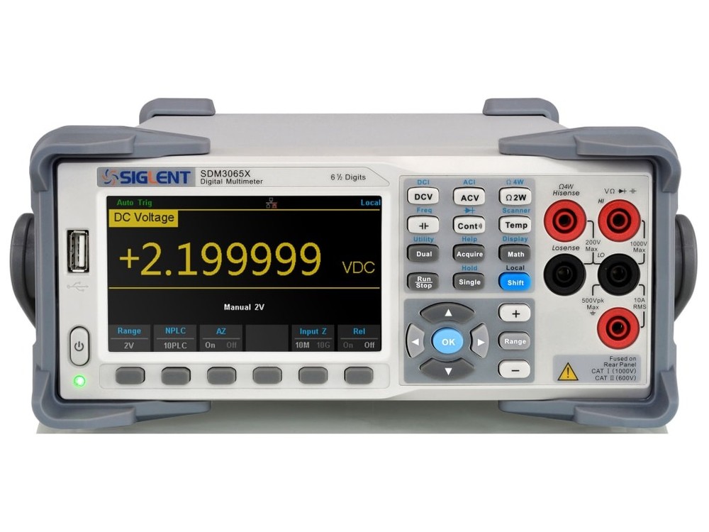 Siglent SDM3065X – 6.5 Digit Dual Display Digital Multimeter
