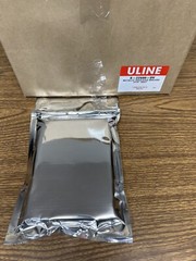 Metallic Insulated / Padded Mailer – 7 x 10” – Uline S-22599 – Case of 25