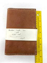 Handsewn Leather Journal Cover with Blank Book Vintage – Artisan Made, Brown NEW
