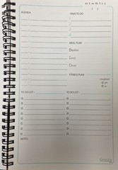 Mom’s Daily Planner Schedule Organized 5.5 Inch x 8.5 Inch By Kahootie & Co