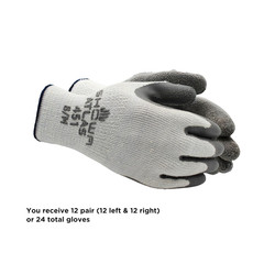 451 Insulated Work Gloves, Latex Coated Work Gloves with Rough Grip, Work Gloves