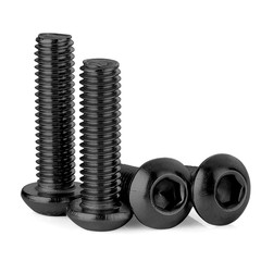 M4-0.7X40Mm Button Head Screw and Bolt, M4 Scoket Cap Screws,M4X40Mm Alloy Steel