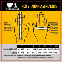 Men’S Coated Grip Work Gloves, Nitrile Coating, Medium (546M), Black