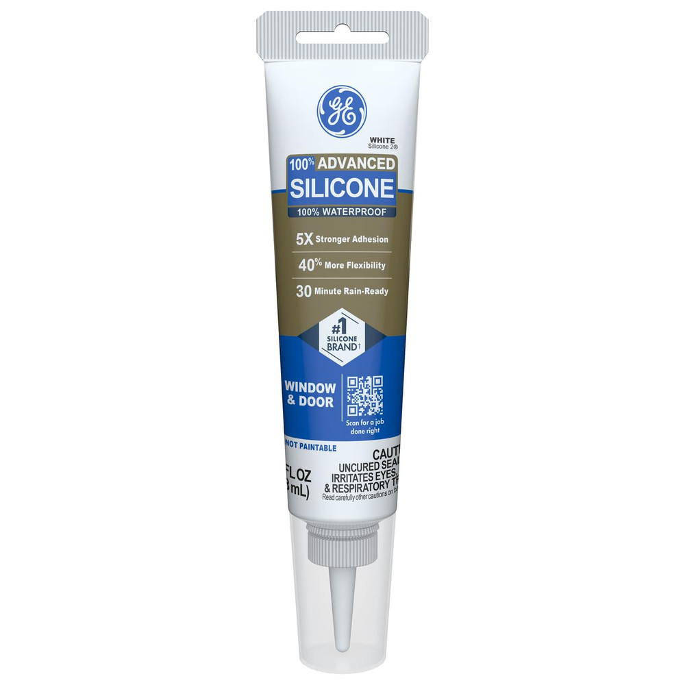 Advanced Silicone Caulk – 100% Waterproof Sealant for Windows & Doors