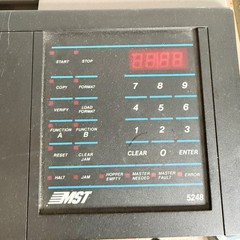 Vintage Floppy Disk Duplicator Media Systems Technology MST 5248 1980s Raytheon