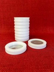 47mm Filter Cassette For Air Particulate Samplers, 10 Pack