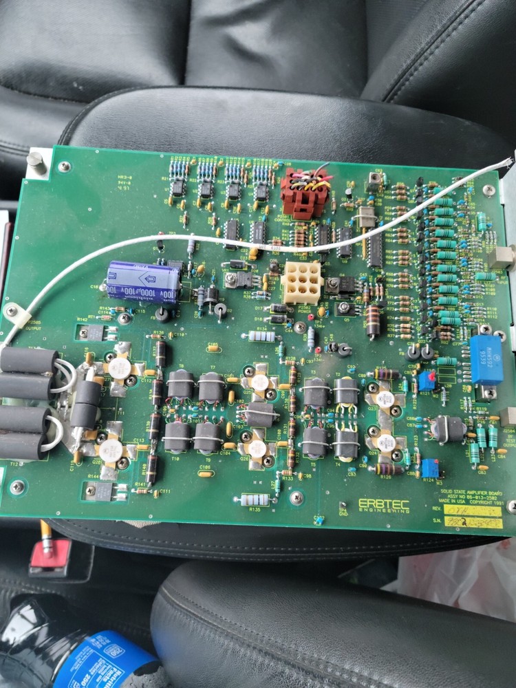 ERBTEC SOLID STATE AMPLIFIER BOARD WITH MOTOROLA MRF 150,MRF148 AND MRF134