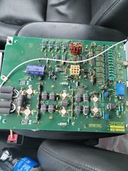 ERBTEC SOLID STATE AMPLIFIER BOARD WITH MOTOROLA MRF 150,MRF148 AND MRF134