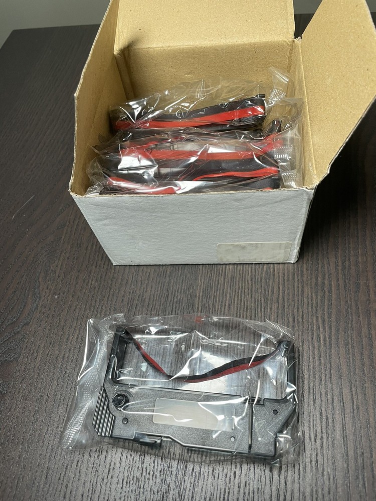 Star SP200 Ribbon Cassette SCP700 SP298 MP200 Receipt Black/Red Nylon Set Of 6