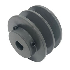 Zoro Select Ak3478 7/8″ Fixed Bore 1 Groove Standard V-Belt Pulley 3.45 In Od
