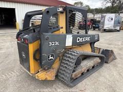 2013 John Deere 323D Skid Steer Crawler Loader Aux Hyd Bucket Forks bidadoo