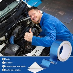 Heat Shield Tape Aluminum Foil Tape Reflective Fiberglass Insulation Waterpro…