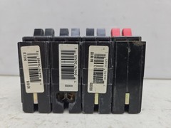 Mixed Lot of 4 Tandem Circuit Breaker 2 Pole 120/240V 15A 20A BD2020 BD1515 Read