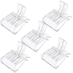 5PCS/Set Queen Bee Catcher Clip Cage Catching Beekeeping Equipment Plastic Clear