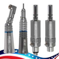 NSK Style Dental Slow Low Speed Handpiece Straight Contra Angle Air Motor 4H/2H