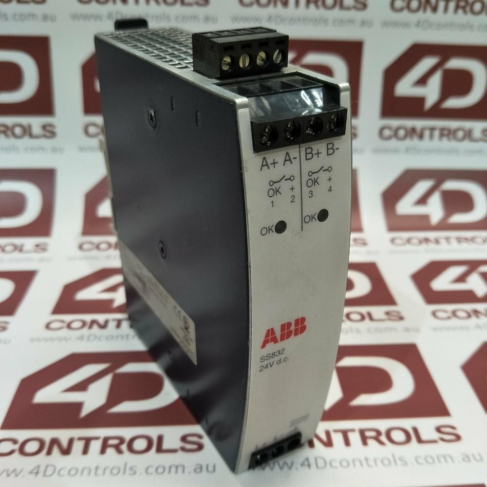 3BSC610068R1 | ABB | SS832 Power Supply Input 24-60VDC Output 24VDC 20A, Used