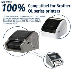 62mm CONTINUOUS Compatible for Brother DK2205 Labels w/1 Frame for QL-700 QL-500