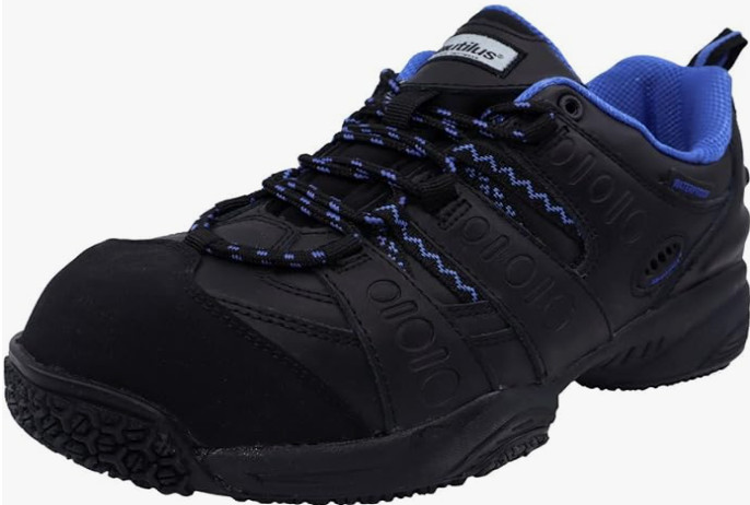 Nautilus Women’s 2161 Waterproof Athletic Work Shoes Composite Toe Black 7.5 W