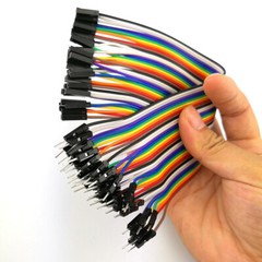 40PC Male to Male to Female to Female Jumper Wire 10/20/30CM Arduino Breadboard