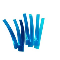 50pcs Dental Contoured Anterior Matrix Polyester Restoration Blue Strip Matrices