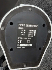 USA Scientific IR Mini Centrifuge 6000RPM