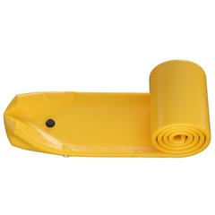 Industrial PVC Flood Barrier: 24ft L x 20in W x 12in H, Waterproof & Durable