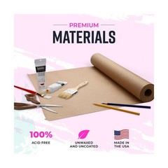 Bryco Goods Jumbo Kraft Paper Roll – Brown – 18″ x 2100″ (175′)… USA FAST SHIP