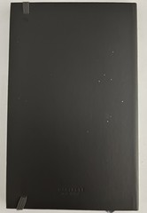 Castelli Made in Italy Slate Gray Lined Notebook Journal With Ribbon Placemark