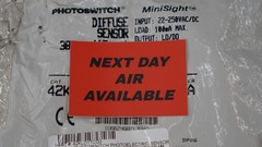 Allen Bradley 42KL-D1TC-G3 Diffuse Sensor MiniSight 380mm 15″ 22-250VAC/DC Ser A