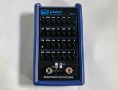 Global Specialties RDB-10 Resistance Decade Box 1-11M Ohm Range w/ Rubber Cover