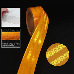 50ft DOT-C2 Orange Reflective Tape 2″ Inch High Vis Safety Reflector Trailer