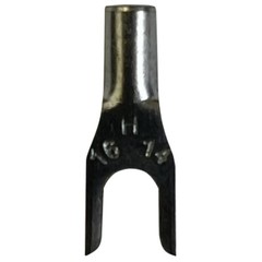 (100) Non-Insulated 16-14 AWG Spade Terminal #8 Fork Uninsulated Wire Connector