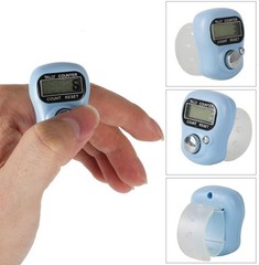 Electronic Finger Counter 7 Pack, Resettable Hand Tally, 5 Digit Number and L…