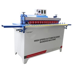 Straight Line Automatic Edge Banding Machine 110V Double-sided Adhesive Coating