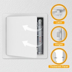 Plumbing Access Panel for Drywall Ceiling 8 x 8 Inch Reinforced Plastic Wall …