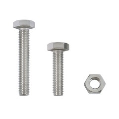 176 Pack M6 M8 M10 Bolts And Nuts Assortment Kit Heavy Duty 304 Stainless Steel