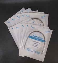 Dental Orthodontic Treatment Stainless Steel Arch Wires Round Natural Form
