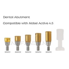 Dental Tapered Locator Abutment For Hiossen/Nobel/Adin/Mis/ITI/Zimmer Screw-Vent