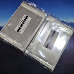 2x CLEARBAGS® Crystal Clear Bags w/ Flap 4 5/8″ x 5 3/4″ 2×100 B54 200 TOTAL