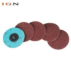 25× 3 inch 36 Grit Aluminum Oxide Roll Lock Die Grinder Sanding Grinding Disc US