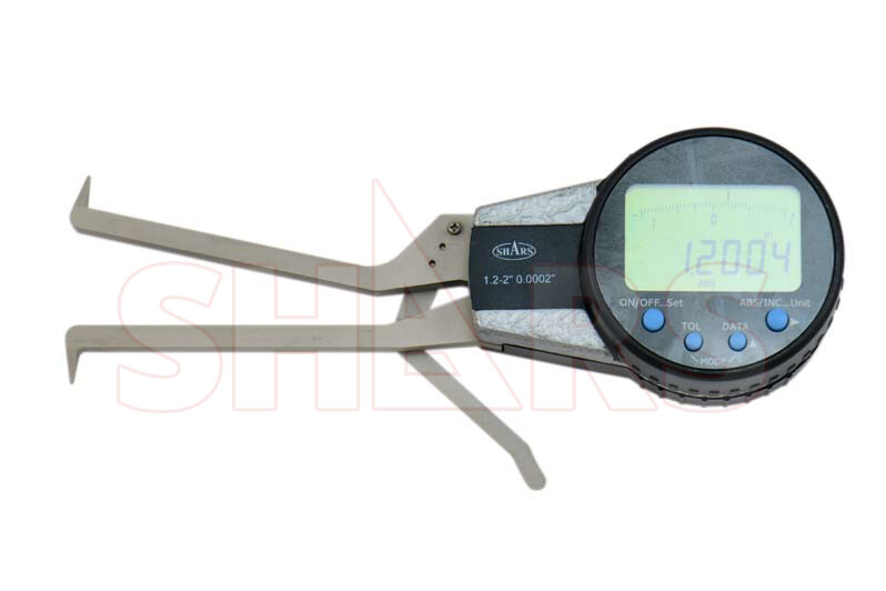 SHARS 1.2 – 2″ /30 – 50 MM INTERNAL DIGITAL CALIPER GAGE .0005″ NEW M]