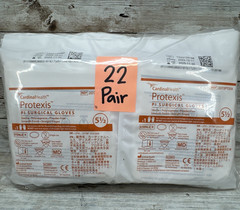 Protexis PI Surgical Gloves Cardinal Health, *22 Pair* Size: 5.5 *See Date*