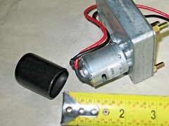 Merkle-Korff 12 Volt DC High Torque Gear Motor- 5.4 RPM 5/16″ Shaft CW/CCW