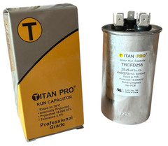 Titan Pro TRCFD255 Dual Motor Run Capacitor 25+5 mfd, 440/370 vac