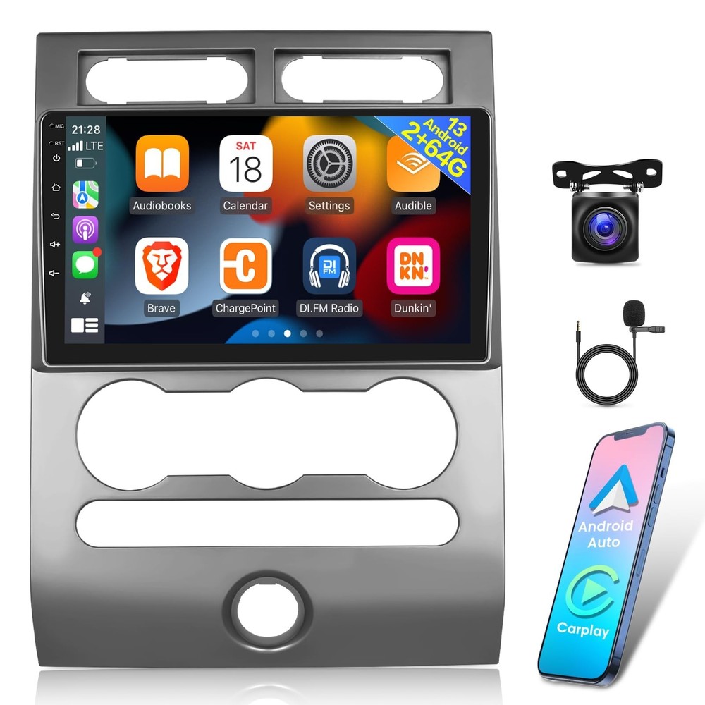 [2G+64G] Android Car Radio for Ford Expedition 2007-2017 (Only for Manual A/C…